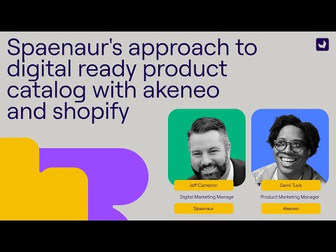 Spaenaur’s Approach to a Digital-Ready Product Catalog with Akeneo and Shopify