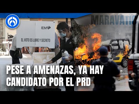 3 del PRD se bajan en Michoacán, pero en Maravatío ya hay candidato