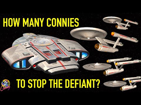 (Defiant) How Many Constitution Classes Can We Destroy? - Star Trek Starship Battles
