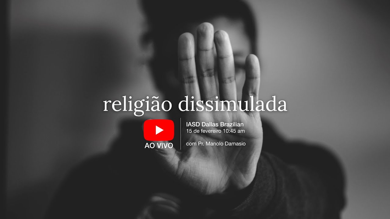 Sermão #102 | Religião dissimulada (necessidade de arrependimento) — Pr. Manolo Damasio