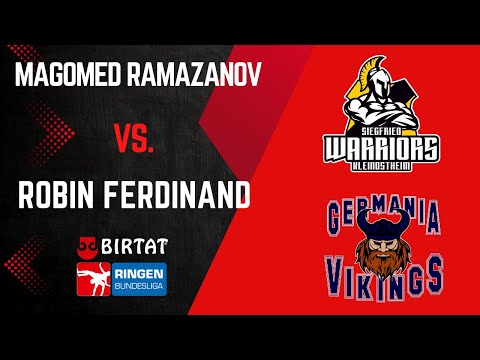 RINGEN DMM 2024 - 98kg FS - Magomed Ramazanov vs. Robin Ferdinand
