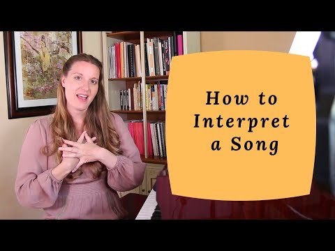 How to Interpret a Song with The Singing Lesson