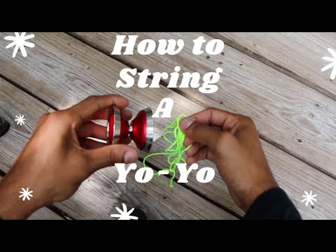 How to setup and use your first yoyo. Beginner yoyo tutorial string Lesson