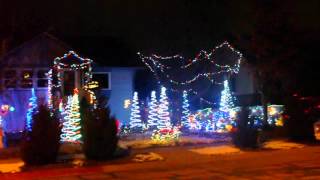 Schank Christmas lights 2015 - Music Holly Jolly Christmas by the Group 1 Crew