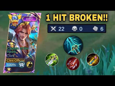 CLINT WTF DAMAGE HACK BUILD AND EMBLEM FOR 2025!😱 ( INSTANT KILL ) CLINT BEST 1 HIT BROKEN BUILD!