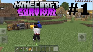 Minecraft survival series part 1. @SwarnaGamer.