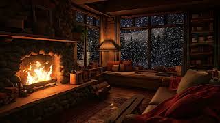 Download lagu 24-Hour Cozy Cabin Winter Ambience with Crackling Fireplace & Blizzard Sounds | Resting Area mp3 Download lagu 24-Hour Cozy Cabin Winter Ambience with Crackling Fireplace & Blizzard Sounds | Resting Area mp3