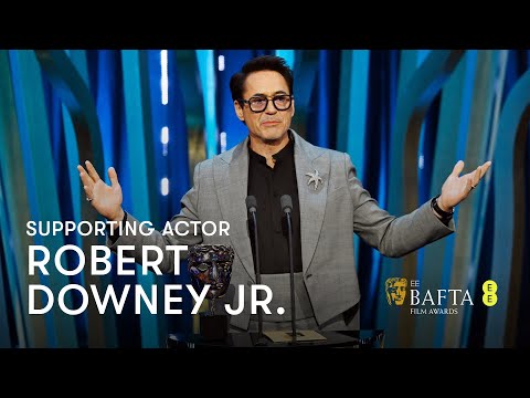 Robert Downey Jr. wins Supporting Actor for his role in Oppenheimer | EE BAFTA Film Awards 2024