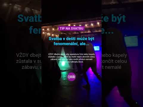 CENNÝ TIP! Nenechte DJe zmoknout! (krátké video)