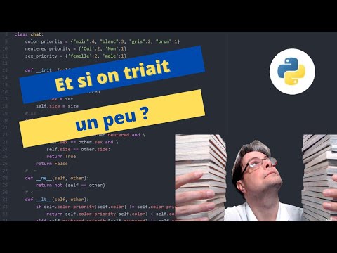 Algorithme de tri Généralité