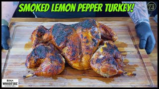 Smoked Lemon Pepper Turkey! Ninja Woodfire Grill!