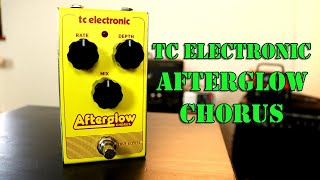 Video thumbnail for TC Electronic Afterglow Chorus Pedal - Demo/Review by SRGuitar