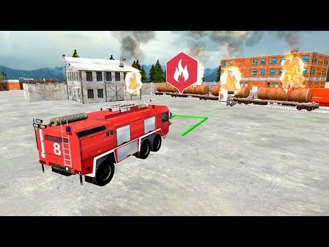 911 Rescue Firefighter and Fire Truck Simulator 3D (by Dreamforest Games) Android Gameplay [HD]