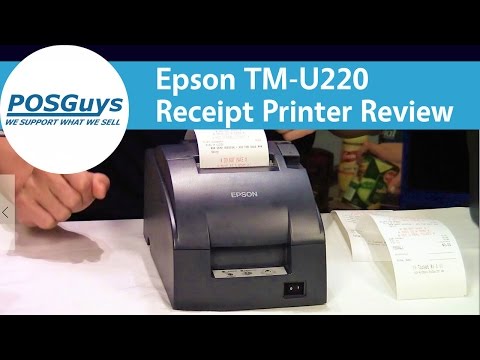 Epson tm-u220 receipt printer