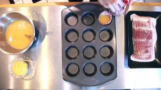 How to Make Delicious Bacon and Egg Muffins!