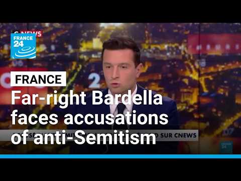 French far-right's Bardella denies alleged 2013 antisemitic comments