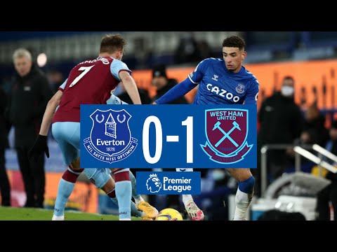 EVERTON 0-1 WEST HAM | PREMIER LEAGUE HIGHLIGHTS