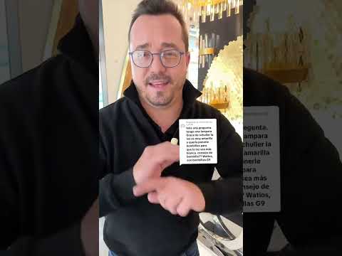 Vídeo de Lámpara Colgante Oro Grace Schuller