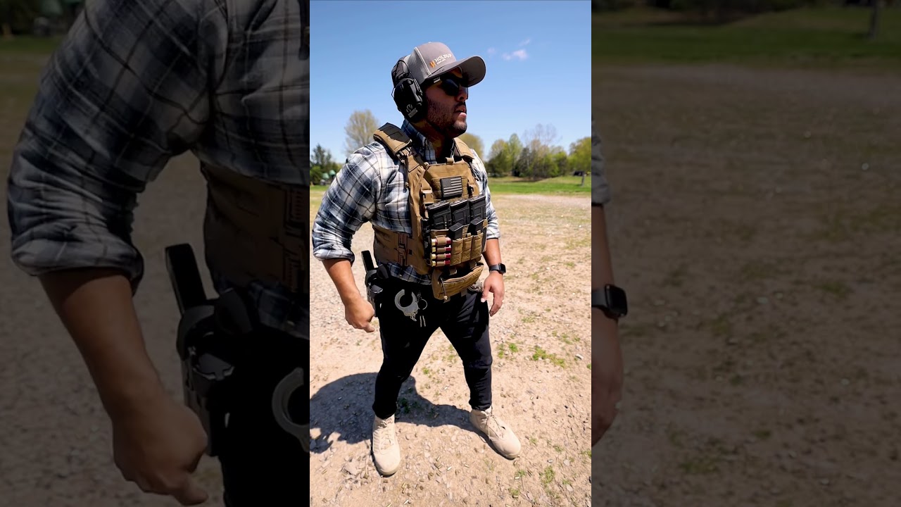 I Brought An Airsoft Gun To The Gun Range!