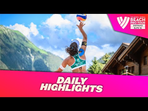 Daily Highlights Women's  - Day 2 | Highlights Gstaad 2023 #BeachProTour