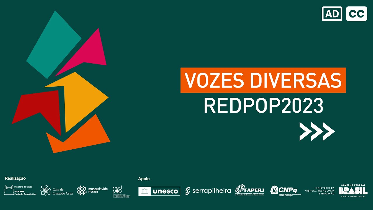Documentário RedPOP2023: Vozes Diversas (Libras, legendas e audiodescrição)