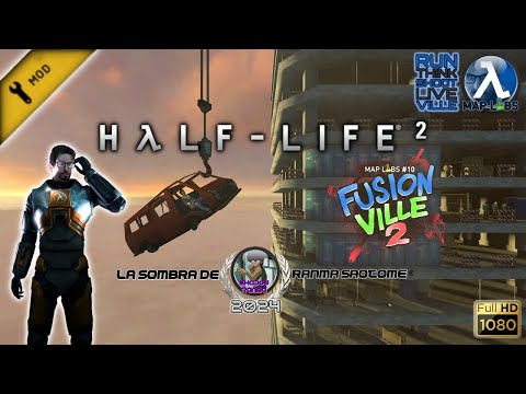 Half-Life 2 Map Labs #10 FusionVille 2 (RTSL) - Full Walkthrough
