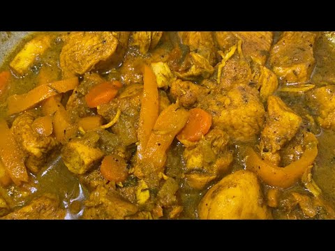 HOW TO MAKE CURRY CHICKEN JAMAICAN STYLE