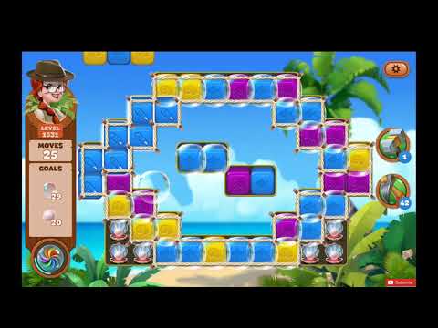 Lost Island Blast Adventure Level 1631 NO BOOSTERS - A S GAMING ✔