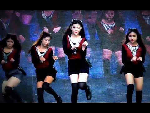 "Angelica" cover "Elvis+Confused+Like A Cat" (AOA) @ "MBK Korea Cover Dance 2014"