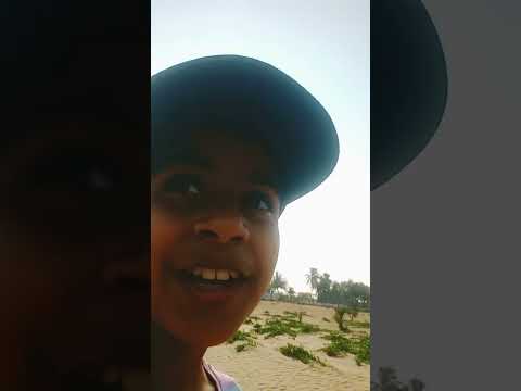 Jeel shashikant at ghoghla beach enjoying with friends