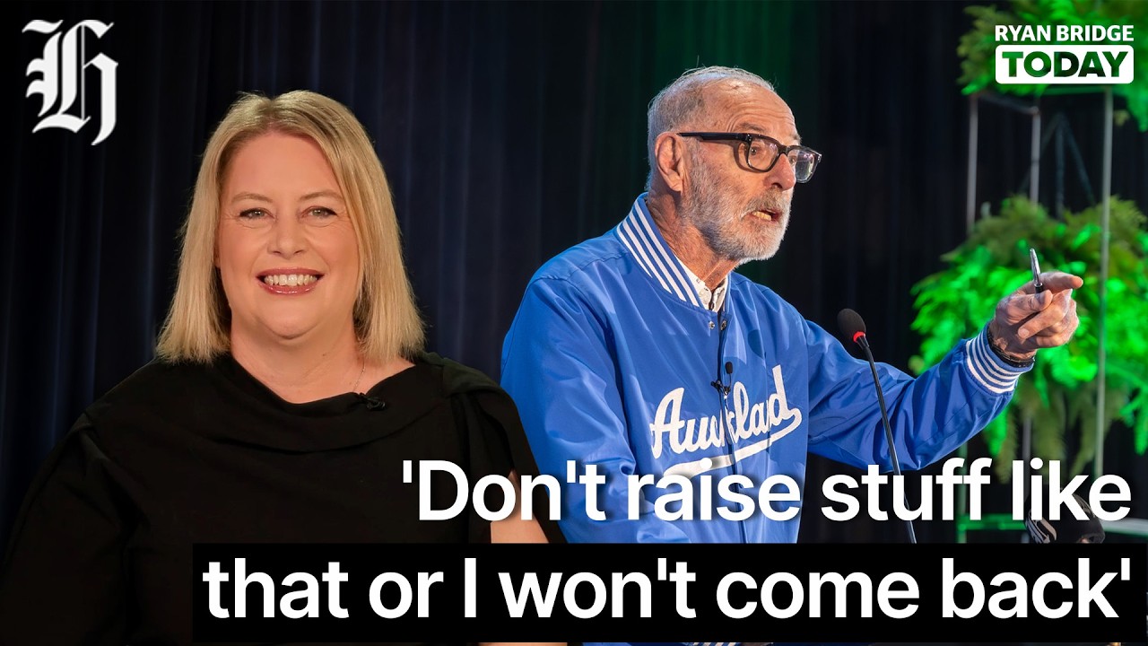 'Don't raise stuff like that or I won't come back': Wayne Brown's angry tirade | Ryan Bridge TODAY
