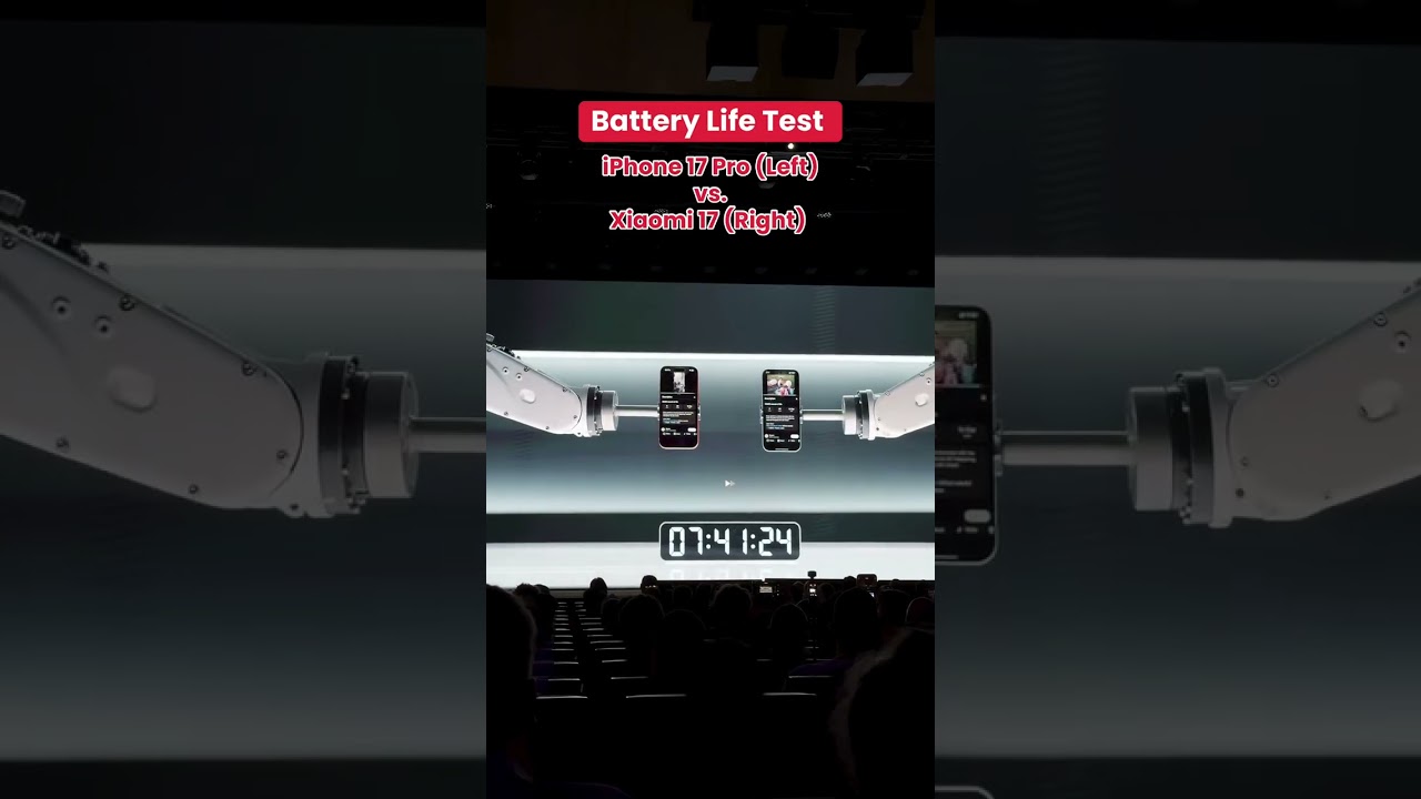Xiaomi 17 Battery Life Test #xiaomi17 #xiaomi #mwc2026