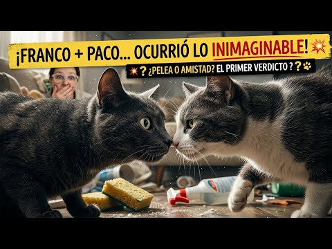 Limpieza en casa y Franco conoce a Paco 🐾 ¿Se harán amigos?  |  VLOG