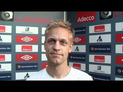 Mads Hansen etter kampen mot Hødd