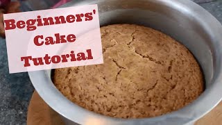 How to bake a cake at home | Cake tutorial for beginners