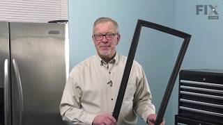 Frigidaire Refrigerator Repair: How to Replace the Freezer Door Gasket