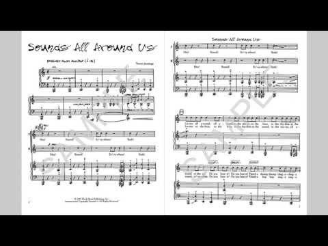 Sounds All Around Us - MusicK8.com Singles Reproducible Kit