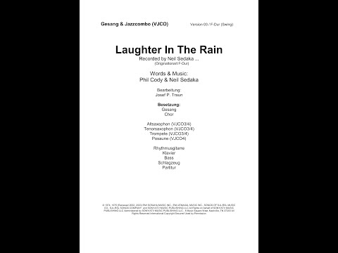 "Laughter In The Rain" für Gesang & Jazzcombo (VJCO)