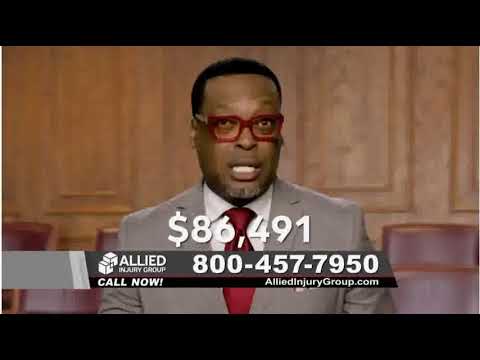 RAK FILES--CRAZY COMMERCIALS--ALLIED INJURY GROUP--THIS IS HILARIOUS LOL