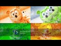 Gummy Bear Song HD Four Cracked Screen Version At Once