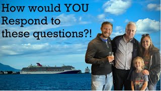 Carnival Cruise Lines. Questions to John Heald Video 1.