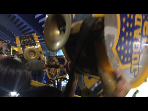 Terrible fiesta de la 12 post partido Boca vs Depotivo pereira 18/04/23