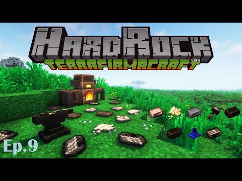 HardRock TerraFarmaCraft making a smeltery and black steel-Ep. 9@fortknightg