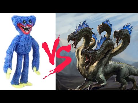 Three headed dragon Hydra VS Huggy Wuggy Poppy Playtime | Animal Revolt Battle Simulator
