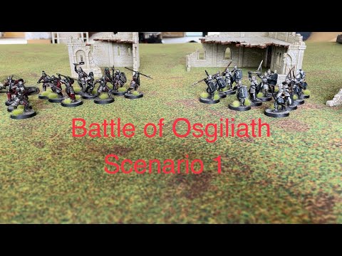 Learn to play MESBG. (Scenario 1 Battle of Osgiliath)