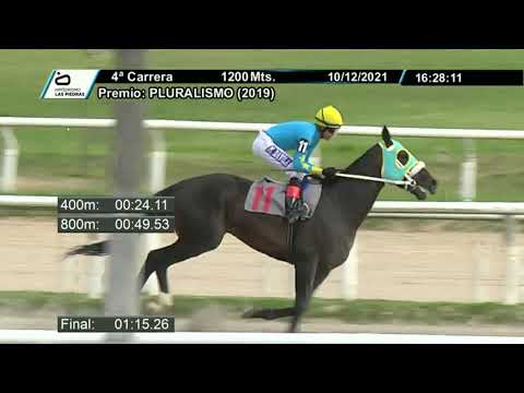 10/12/2021 – Hipodromo Las Piedras – Carr 4 – PLURALISMO (2019)