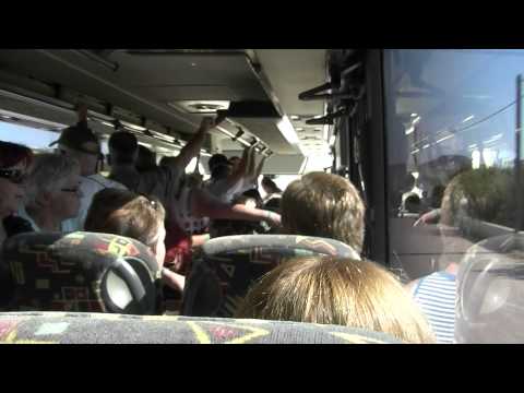 Our bus ride to  Rhodes Town from Lardos Bay Kamari Beach hotel