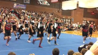 preview picture of video 'Alta High School Cheerleader & Football Player Homecoming Performance'