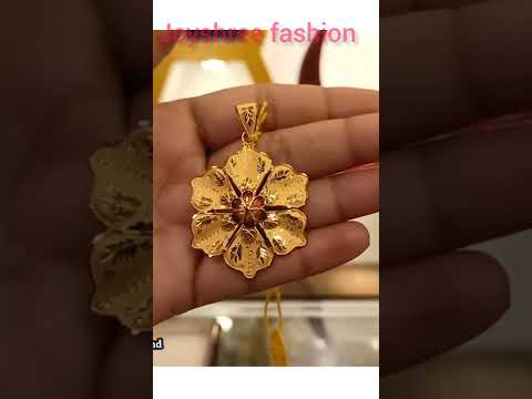 beautiful and light Weight gold pendant design #pendant#goldpendant