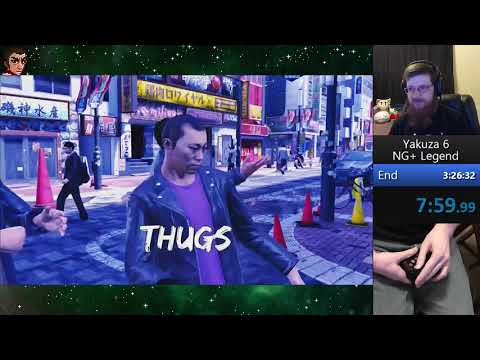 Highlight: Yakuza 6 NG+ Legend difficulty speedrun in 3:12:44